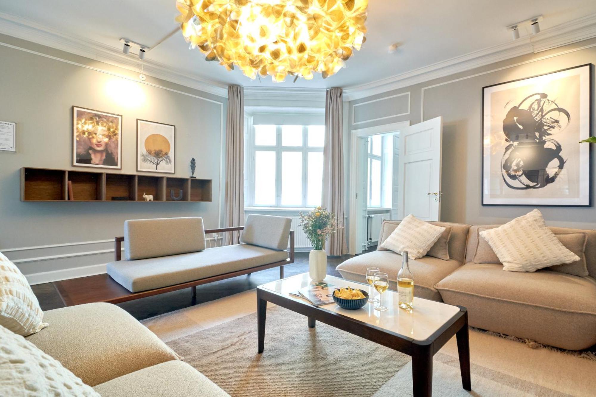 220Sqm Designer Apt - Copenhagen City Center - Private Balcony エクステリア 写真