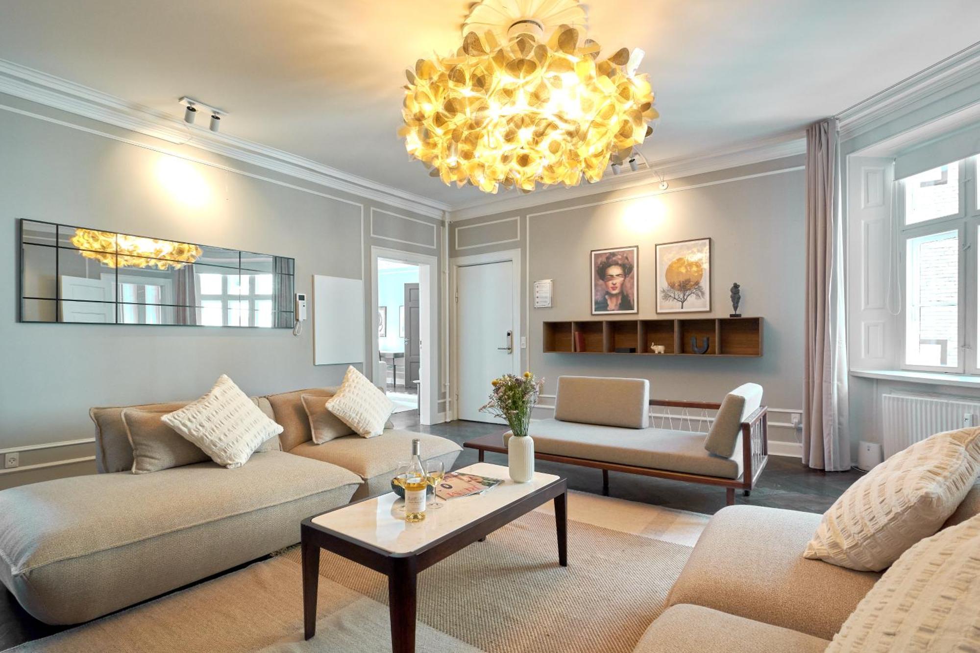 220Sqm Designer Apt - Copenhagen City Center - Private Balcony エクステリア 写真